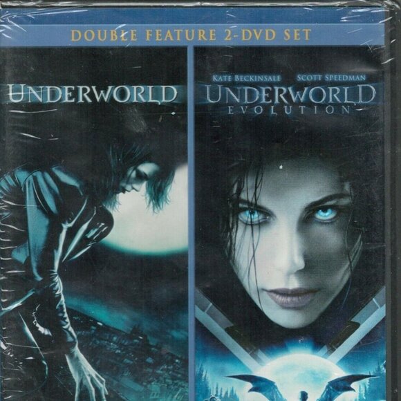 Double Feature Underworld- Underworld Evolution DVD Movie Not Rated Sony - Picture 1 of 5